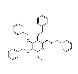 ميثيل 2,3 ، 4,6-تيترا-O-بنزيل-a-D-galactopyranoside CAS 53008-63-2
