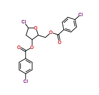 1-كلورو-3 ، 5-دي-(4-كلوروبنزويل)-2-deoxy-D-ribose CAS 21740-23-8