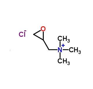 2,3-إيبوكسي بروبيل ثلاثي ميثيل لامونيوم كلوريد كاس 3033-77-0