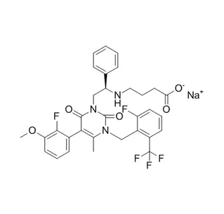Elagolix الصوديوم CAS 832720-36-2