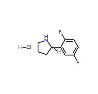 (R)-2-(2 ، 5-ديفلوروفينيل) بيروليدين هيدروكلوريد كاس 1218935-60-4