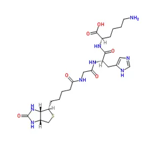 Biotinyl-GHK ثلاثي الببتيد CAS 299157-54-3