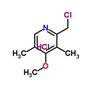 2-Chloromethyl-4-methoxy-3 ، 5-dimethylpyridine هيدروكلوريد CAS 86604-75-3