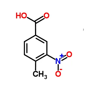 4-Methyl-3-nitrobenzoic حمض CAS 96-98-0