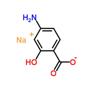 4-aminosalicylate الصوديوم CAS 133-10-8