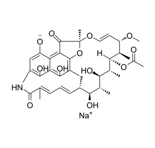 Rifamycin الصوديوم CAS 14897-39-3
