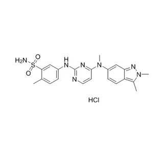 Pazopanib هيدروكلوريد CAS 635702-64-6