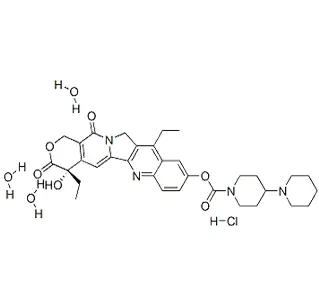 إيرينوتيكان هيدروكلوريد ثلاثي هيدرات كاس 136572-09-3