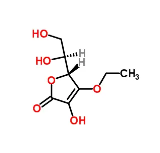 3-O-Ethyl-L-ascorbic حمض CAS 86404-04-8