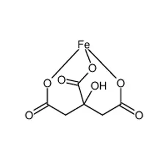 الحديد سيترات تتراهيدرات CAS 2338-05-8