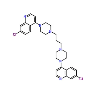 Piperaquine الفوسفات CAS 4085-31-8