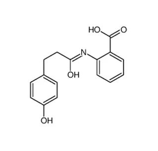 2-(3-(4-Hydroxyphenyl)propanamido) حمض البنزويك CAS 697235-49-7