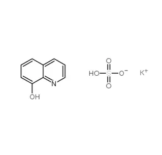8-Hydroxyquinoline كبريتات البوتاسيوم CAS 15077-57-3
