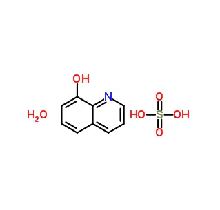8-Hydroxyquinoline كبريتات مونوهيدرات CAS 207386-91-2