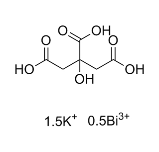 البزموت سترات البوتاسيوم CAS 57644-54-9