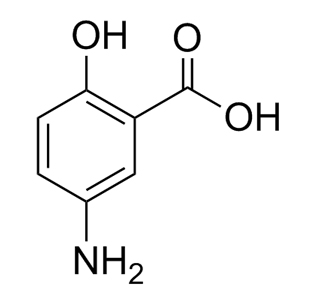 5-Aminosalicylic حمض CAS 89-57-6