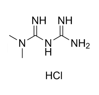 ميتفورمين هيدروكلوريد/هكل 1,1-ديميثيلبيغوانيد هيدروكلوريد كاس 1115-70-4