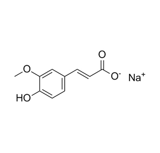 الصوديوم Ferulic CAS 24276-84-4
