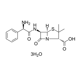 أمبيسيلين/أمبيسيلين ثلاثي هيدرات CAS 7177-48-2