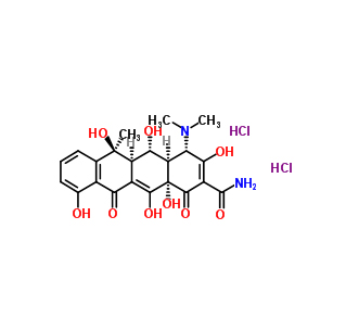 أوكسيتتراسيكلين هيدروكلوريد كاس 2058-46-0