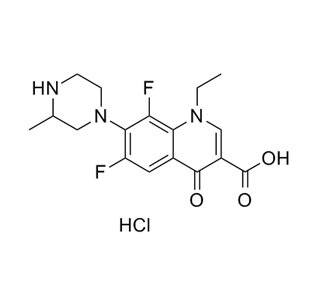 لوميفلوكساسين هيدروكلوريد كاس 98079-52-8
