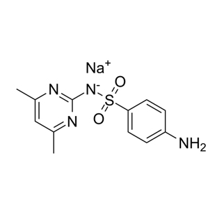 سلفاميثازين ملح الصوديوم CAS 1981-58-4