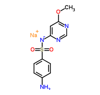 سلفامونوميثوكسين الصوديوم كاس 38006-08-5